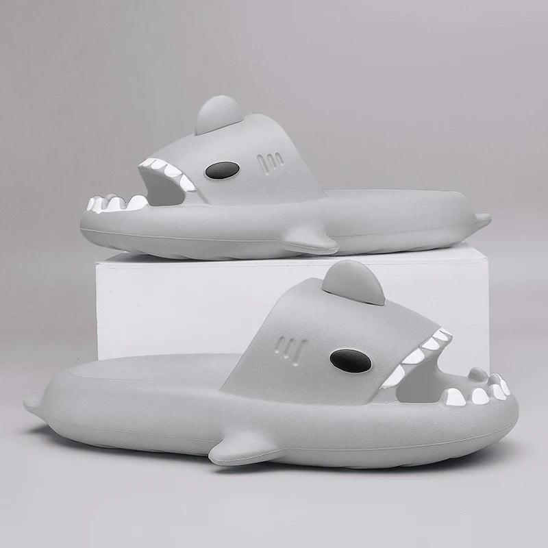 Funny Shark Slippers – Elastic & Comfortable