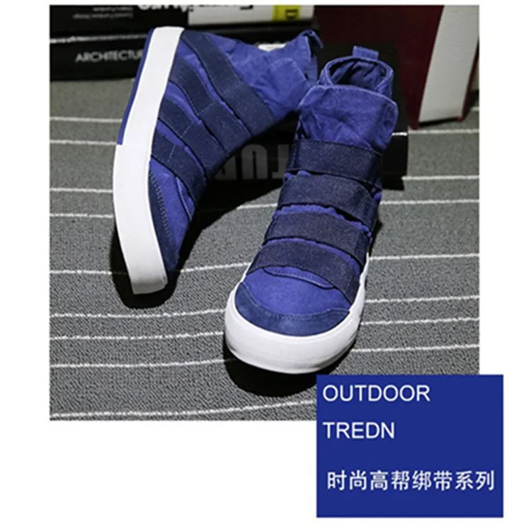 2025 Men's High-Top Slip-On Sneakers