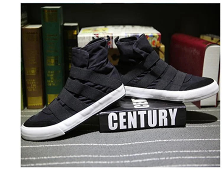 2025 Men's High-Top Slip-On Sneakers