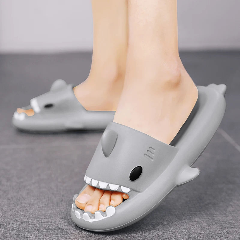 Funny Shark Slippers – Elastic & Comfortable