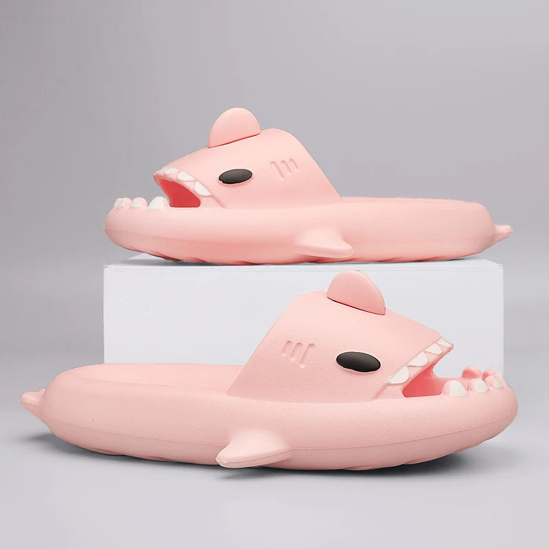 Funny Shark Slippers – Elastic & Comfortable