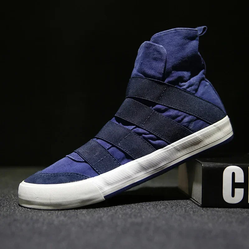 2025 Men's High-Top Slip-On Sneakers