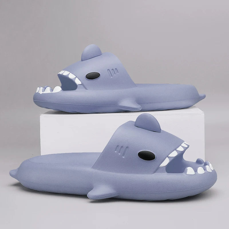 Funny Shark Slippers – Elastic & Comfortable