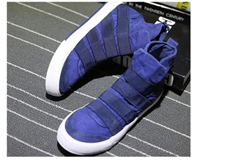 2025 Men's High-Top Slip-On Sneakers