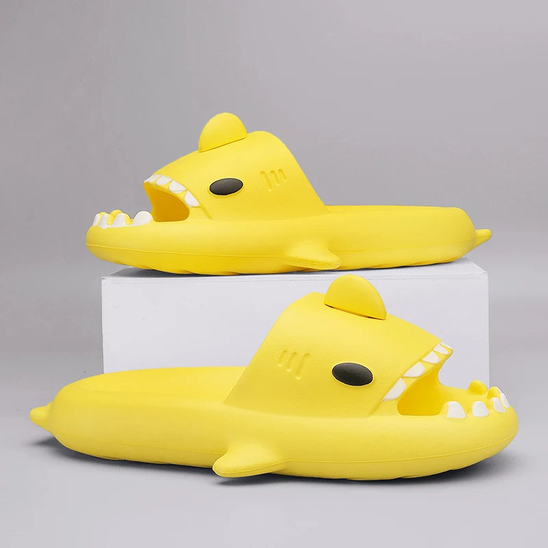 Funny Shark Slippers – Elastic & Comfortable